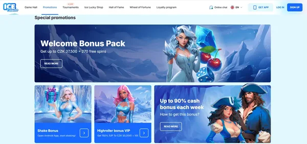 IceCasino screenshot 1